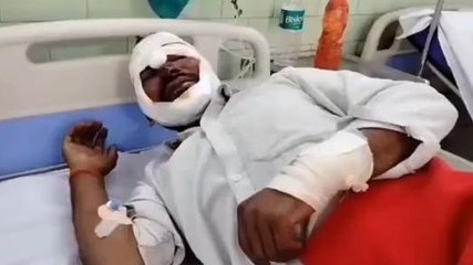 बरेली:ट्रक की टक्कर से बाइक सवार व्यक्ति हुआ घायल