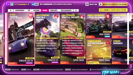Forza Horizon 5 zone de vitesse ladera