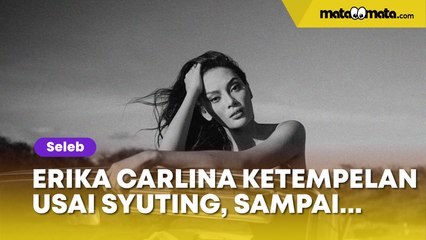 Erika Carlina Ketempelan saat Syuting Film Orang ketiga, Pulang-Pulang Sakit Sebulan