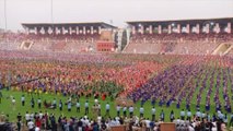 Hindistan'da 11 bin kişilik dans gösterisi Guinness Rekorlar Kitabı'na girdi