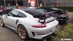 Porsche 991.2 GT3 RS with LOUD Armytrix Exhaust- Engine Start Up- Revs- Accelerations-