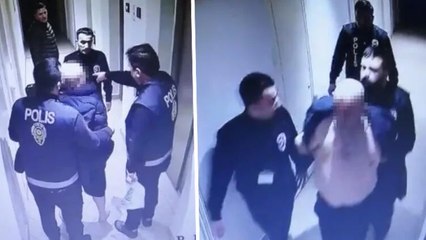 Beyoğlu'nda iş insanını kelepçeleyip kaçırdılar! O anlar kamerada