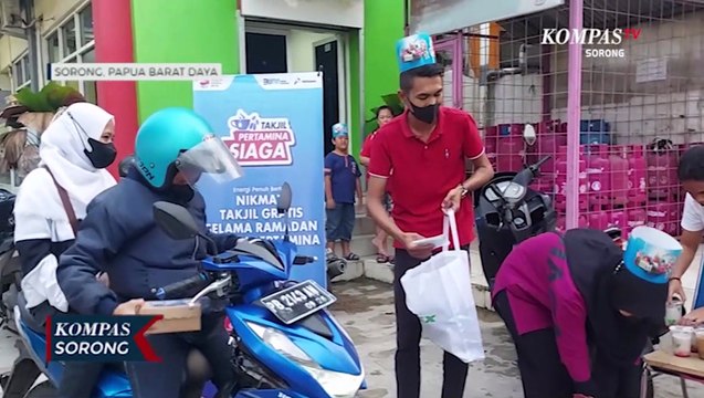 Pertamina Siaga Bagi Takjil Gratis Bagi Masyarakat Jelang Buka Puasa