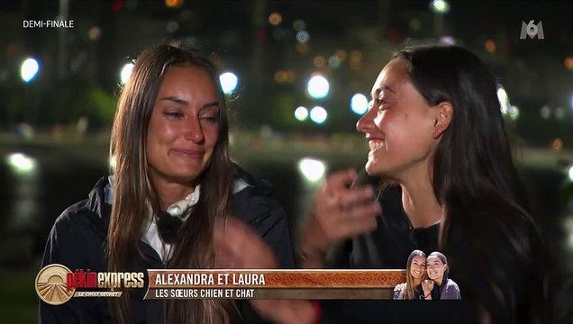 Alexandra et Laura donnent 50 000€ à Alexandre et Chirine dans Pékin Express 2023