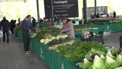 Çankaya Belediyesi'nin Ayrancı ve Ümitköy Organik Pazarları Başkentlilere Hizmet Vermeye Devam Ediyor