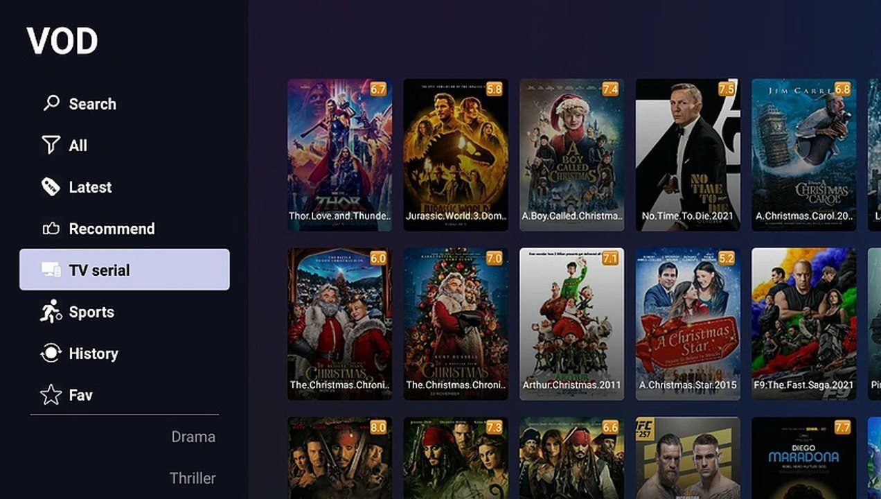 XtrixTV Plus IPTV with VOD Sports events video Dailymotion