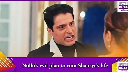 Kundali Bhagya spoiler_ Nidhi’s evil plan to ruin Shaurya’s life