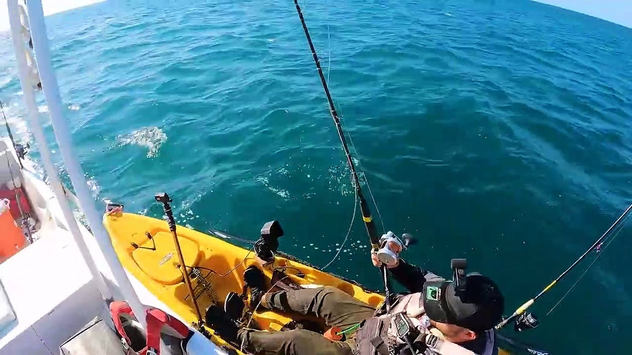 Deep Sea Kayak Fishing for MONSTER Grouper {CATCH CLEAN COOK}