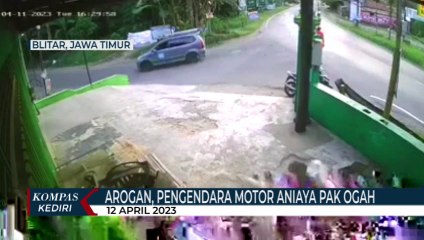 Viral! Pengendara Motor Arogan Aniaya Relawan Pengatur Lalu Lintas