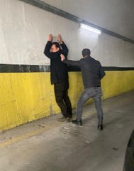 Sahte polis yeleği giyen şüpheliler Lübnanlı iş insanını gasbetti