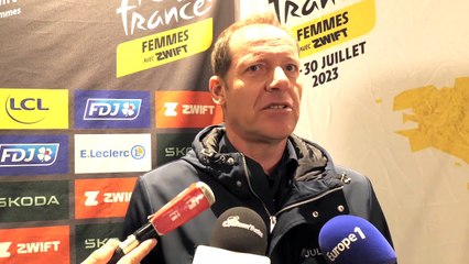 Tour de France 2023 - Christian Prudhomme : "Très très heureux du retour de Julian Alaphilippe sur le Tour de France, comme j'avais été très malheureux de son absence l'an passé"