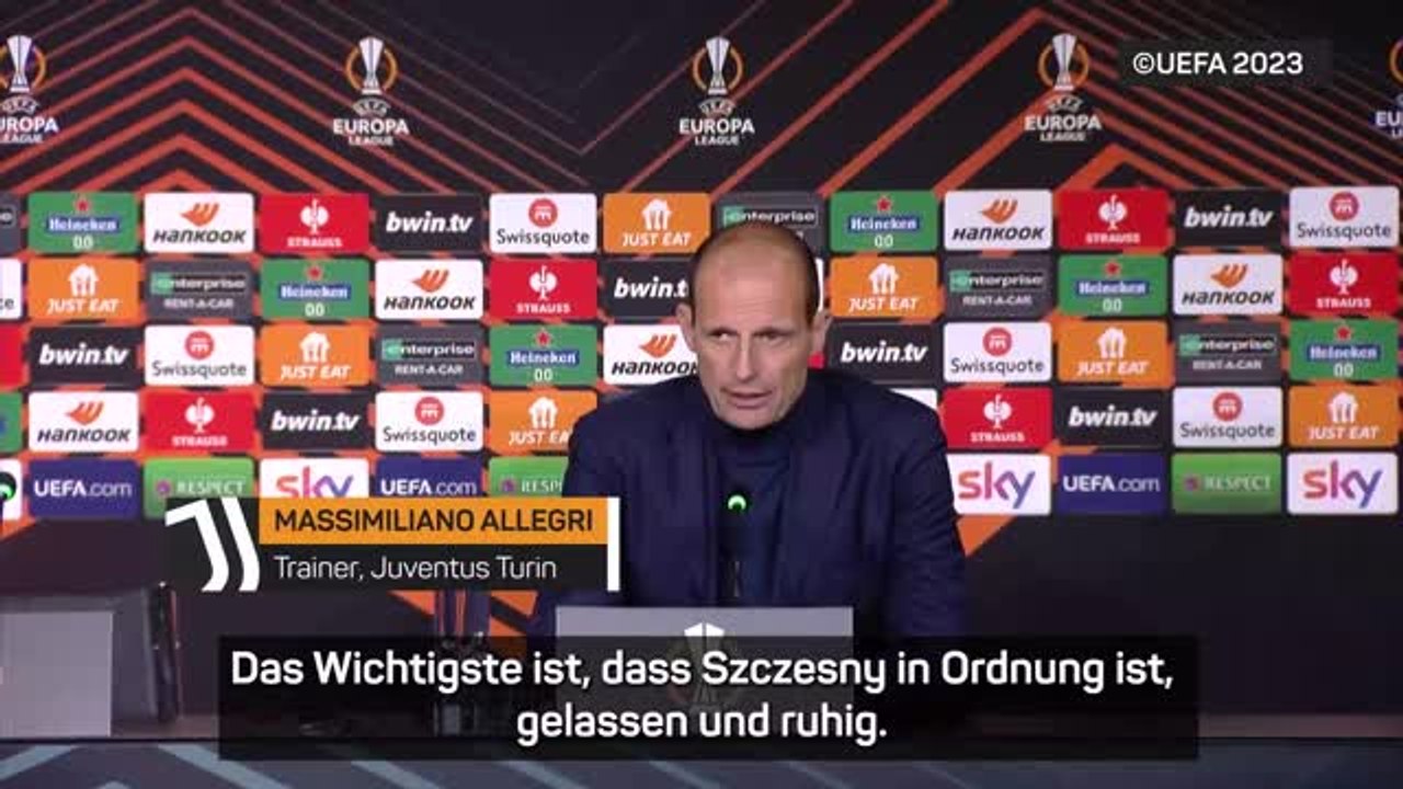 Allegri: "szczesny ist in ordnung"
