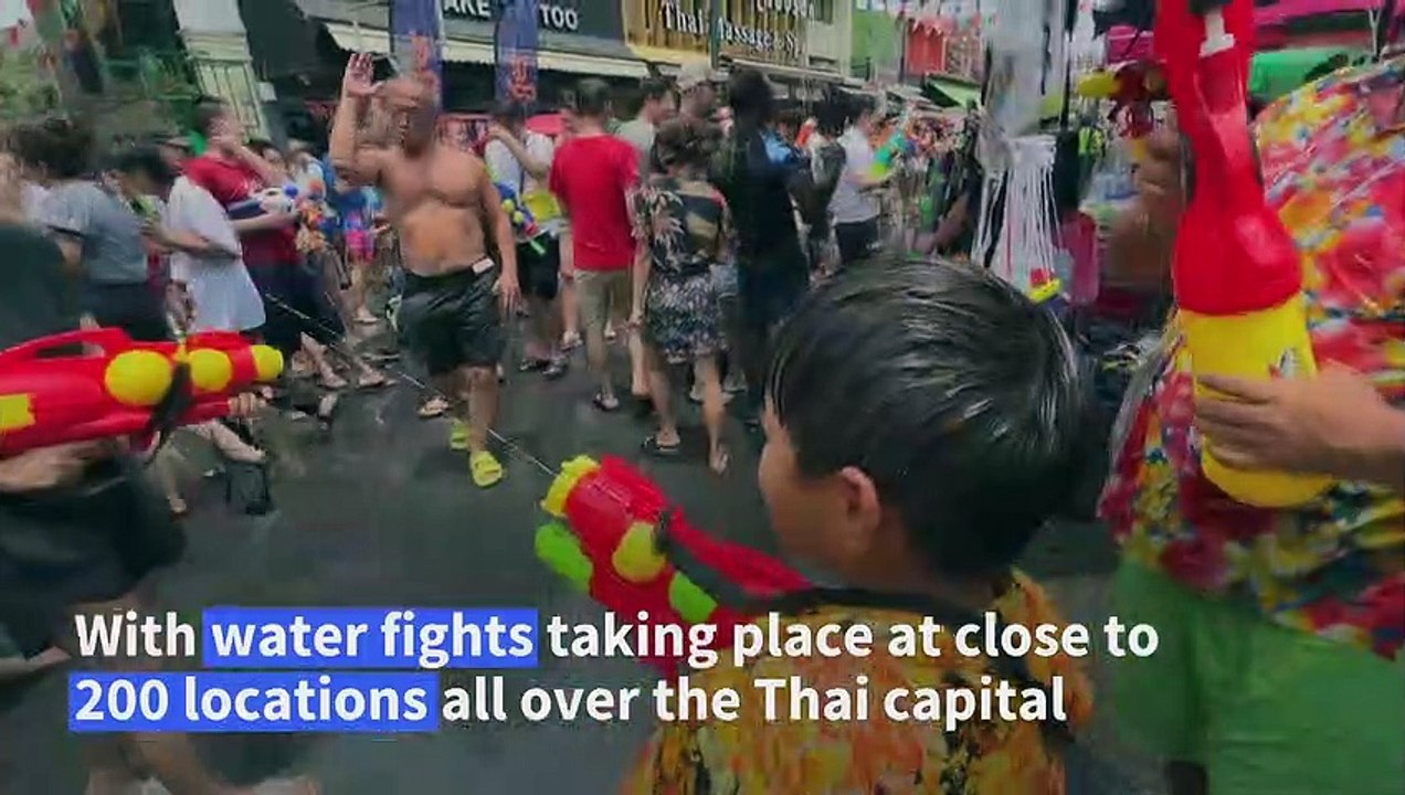 Bangkok revels in first post-pandemic Songkran festival