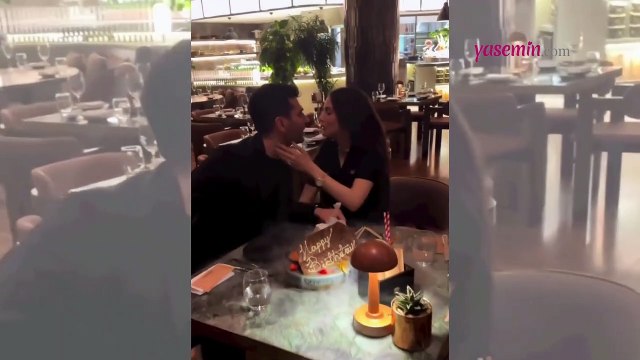 Murat Yıldırım'a bol öpücüklü doğum günü kutlaması! Eşi Imane Elbani...