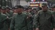Nicolás Maduro lidera la marcha por el aniversario del golpe de estado contra Chávez