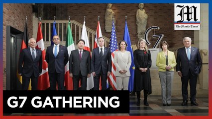 Global hotspots, human rights, poor nations top G7 ministers' meet