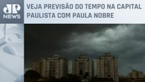 Temporais se espalham em todo o estado de São Paulo