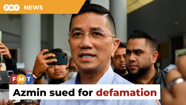 Egg importer sues Azmin for defamation