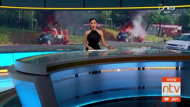 Vehículo se incendió y quedó en cenizas en la Doble Vía La Guardia