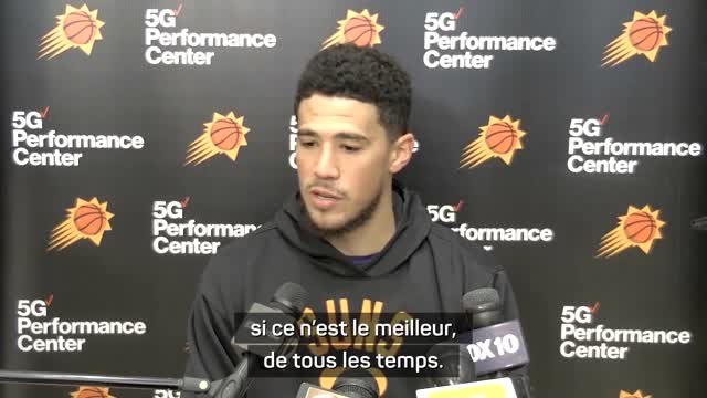 Suns - Booker : Avoir Durant, ça ajoute un peu de pression à tout le monde