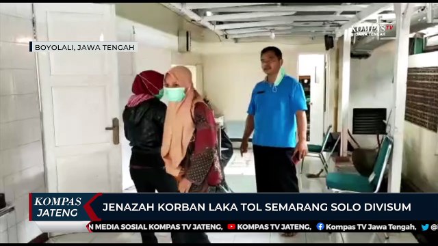 Jenazah Korban Laka Maut Tol Semarang-Solo Divisum
