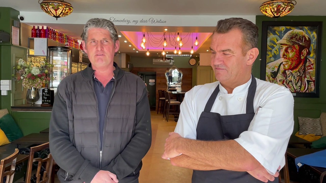 Meet the new chef at Sherlock's Bar - video Dailymotion