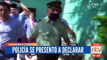 Buscan que policía acusado de estar presente en agresión a taxista, se defienda en libertad
