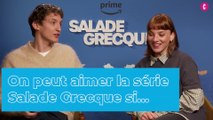 Salade Grecque (Prime Video) : Megan Northam & Aliocha Schneider en interview pour la suite de L'Aub