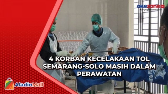 Empat Korban Kecelakaan Tol Semarang-Solo Masih dalam Perawatan
