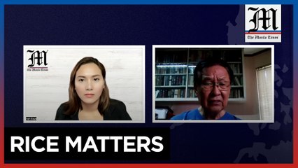 WATCH: 'PH far from attaining rice sufficiency'