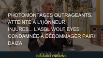 Photomontages outrageants, atteinte à l'honneur, injures... l'ASBL Wolf Eyes condamnée à dédommager