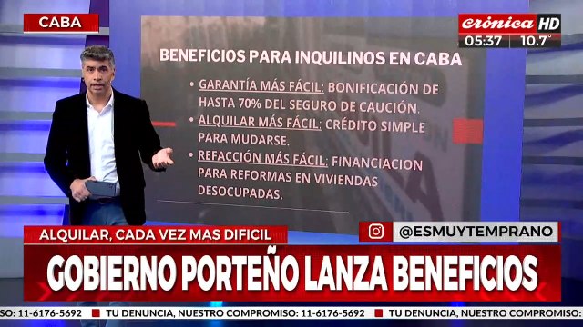 Alquileres en CABA: ¿cuáles son los beneficios que lanzó el Gobierno?