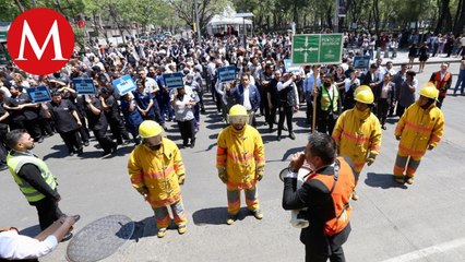 Reportan saldo blanco tras primer Simulacro Nacional 2023