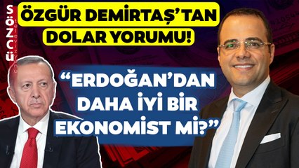 Fatih Portakal Özgür Demirtaş'ın Dolar Yorumunu Aktardı! "Erdoğan'dan Daha İyi Bir Ekonomist Mi?"