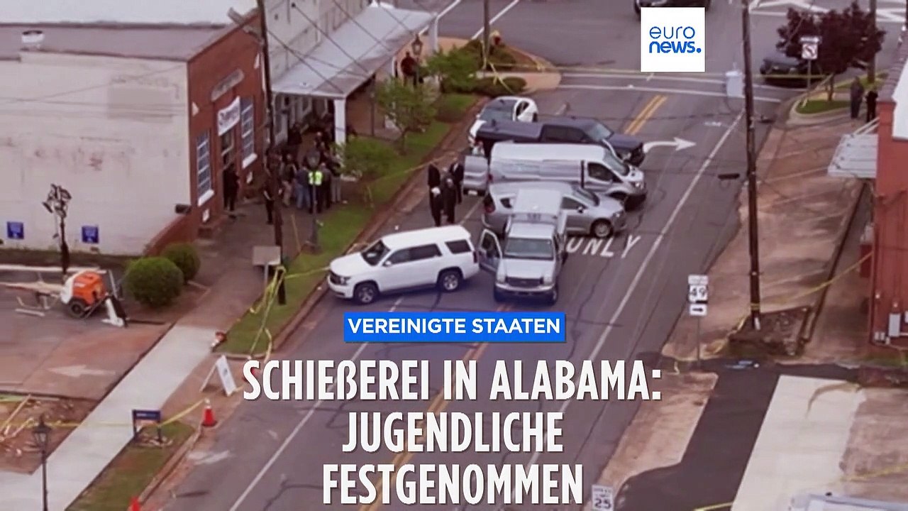 Schießerei von Dadeville: Verdächtige sind 16 und 17 Jahre alt