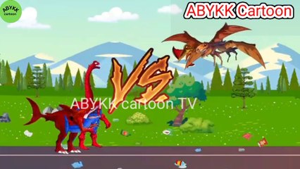 BATMAN Pregnant EVOLUTION of GODZILLA DINOSAUR - Tyrannosaurus& RAPTOR King