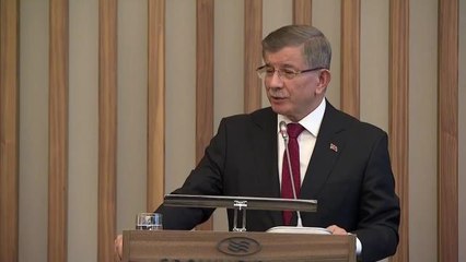 Ahmet Davutoğlu: "Hiçbir Yerde Huzursuzluk Olsun İstemeyiz ve Çevre Bölgelerde Kurulacak Barış Havzası Türkiye'nin İstikrarına Katkıda Bulunacak"