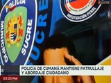 Sucre | Policía de Cumaná continúa con el patrullaje en las comunidades