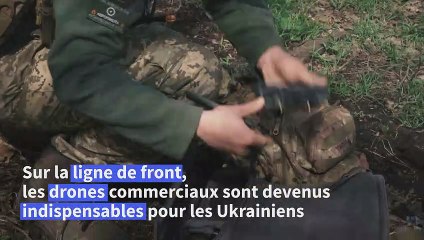 Sur le front ukrainien, les redoutables geeks du drone