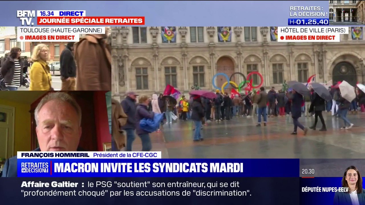 François Hommeril sur Emmanuel Macron: "Cette façon d'agir, c'est une façon de mettre de l'huile sur le feu"