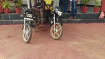 दो बाइक चोरी के मामले में पुलिस ने आरोपियों को किया गिरफ्तार