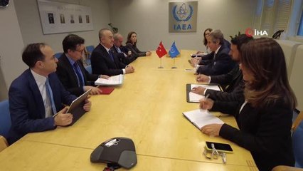 Dışişleri Bakanı Çavuşoğlu, UAEA Başkanı Grossi ile görüştü