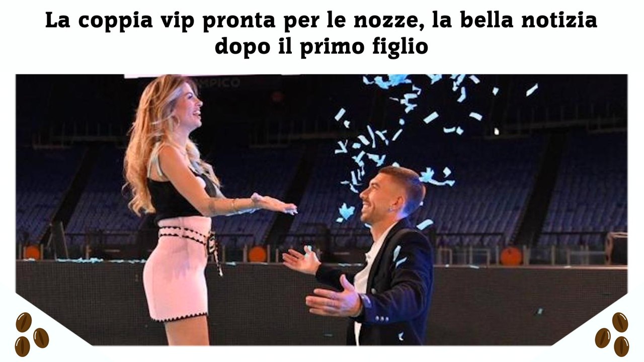 La coppia vip pronta per le nozze, la bella notizia dopo il primo figlio