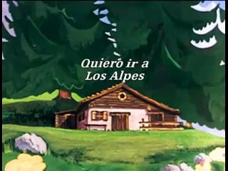 Heidi, capítulo 40 Quiero ir a los Alpes