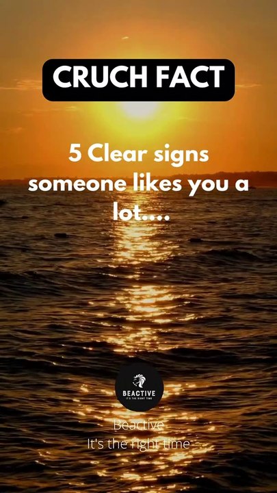 5 Clear Signs Someone Likes You a Lot.... #shorts #psychologyfacts #subscribe