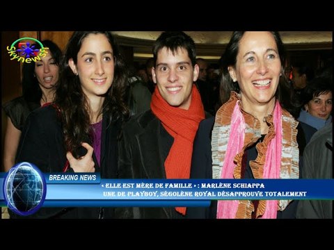 « Elle est mère de famille » : Marlène Schiappa Une de Playboy, Ségolène Royal désapprouve totaleme