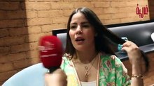 سارة فارس_ _سعيدة بكل الأعمال الرمضانية وكنفضل منديرش الماكياج في رمضان_