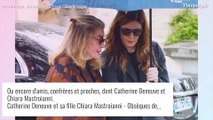 Obsèques de Hervé Temime : Catherine Deneuve et Chiara Mastroianni se serrent les coudes dans le chagrin