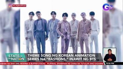Theme song ng Korean animation series na “Bastions,” inawit ng BTS | SONA