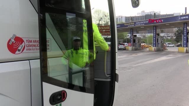 İSTANBUL-ŞEHİRLER ARASI OTOBÜSLERE EMNİYET KEMERİ DENETİMİ